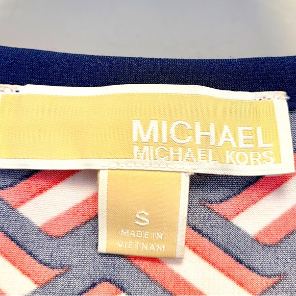 LIKE NEW! MICHAEL KORS RED WHITE AND BLUE WOMEN’S DRESS - Size Small - Picture 4 of 4